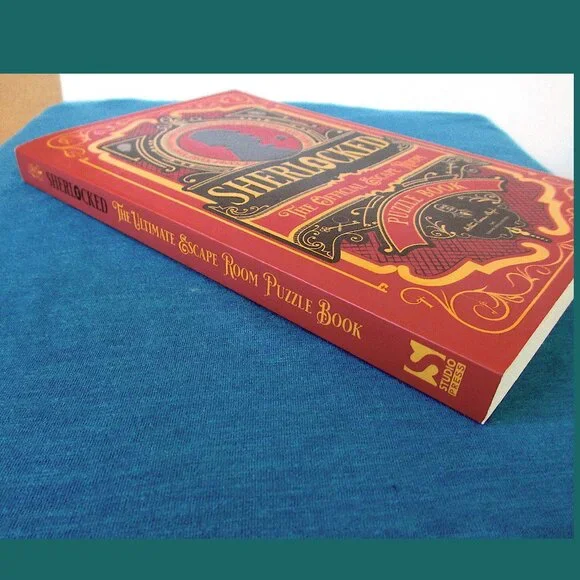 Book - Sherlocked: The Official Escape Room Puzzle Book by The Escape Room Guys - Picture 11 of 13